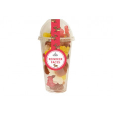 BONDS OF LONDON REINDEER FACES CANDY CUP 215G