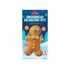 STOCKMEYER GINGERBREAD DECORATING KITS 755G