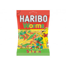 HARIBO WORMS SOLUCAN 80G