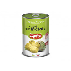 D AMICO HEARTS OF ARTICHOKES 380G
