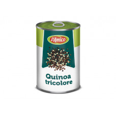 D AMICO NATURAL COOKED TRICOLOR QUINOA 400G