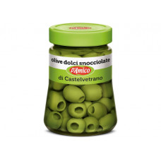 D AMICO OLIVE VERDI SNOCCIOLATE VETRO 290G