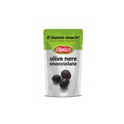 D AMICO PITTED BLACK OLIVES 75G