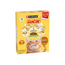 GO CAT TURKEY CHICKEN AND VEGETABLE 340G