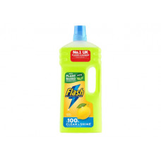 FLASH MULTIPURPOSE FLOOR LIQUID CLEANER CRISP LEMON 1.2L