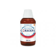 CORSODYL ALCOHOL FREE MINT MOUTHWASH 300ML