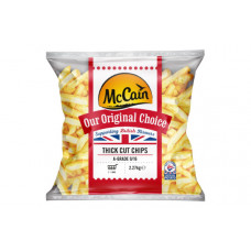 MCCAIN 9/16 THICK CUT CHIPS 2.27KG