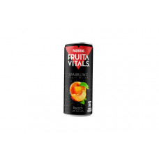 NESTLE FRUITA VITALS PEACH SPARKLING CAN 250ML