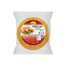 SOFRA WHOLEMEAL TORTILLA BREAD 378G 6'S