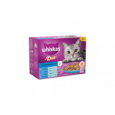 WHISKAS 1+DUO OCEAN 12PK X 85G