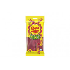 CHUPA CHUPS STRAWBERRY FLAVOUR LACES 90G