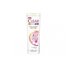 CLEAR SHAMPOO 2IN1 SOFT AND SHINY 400ML