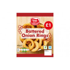 FARMER JACKS BATTERED ONION RINGS 450G