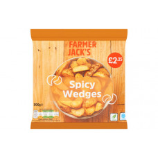 FARMER JACKS SPICY WEDGES 500G