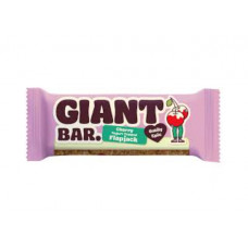 GIANT BAR CHERRY YOGURT TOPPED FLAPJACK 90G