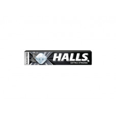 HALLS EXTRA STRONG SUGAR FREE 32G