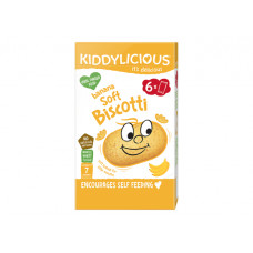 KIDDYLICIOUS BANANA SOFT BISCOTTI 120G