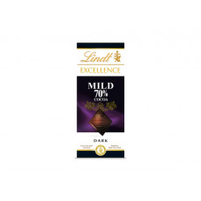 LINDT EXCELLENCE MILD DARK 70% COCOA 100G