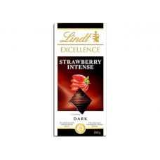 LINDT EXCELLENCE STRAWBERRY INTENSE DARK 100G