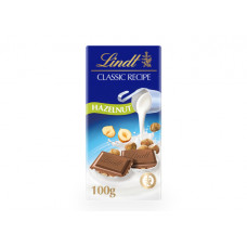 LINDT SWISS CLASSIC HAZELNUT MILK 100G