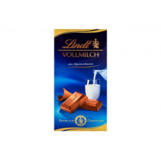 LINDT VOLLMILCH ALPINE MILK CHOCOLATE 100G