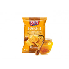 SNIPS BAKED POTATO CHIPS  HONEY MUSTARD 62G