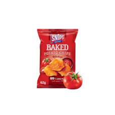 SNIPS BAKED POTATO CHIPS KETCHUP 62G