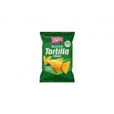 SNIPS BAKED TORTILLA SWEET CORN 80G