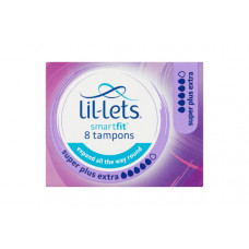 LIL-LETS SUPER + EXTRA 8 TAMPONS