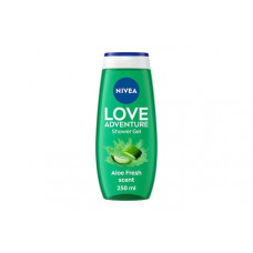 NIVEA LOVE ADVENTURE SHOWER GEL 250ML