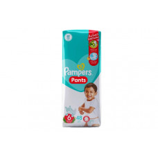 PAMPERS PANTS X- LARGE S6 48S