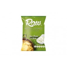 RAW SOUR CREAM & HERBS KETTLE COOKED POTATOES 60G