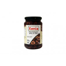 XENIA OLIVES FROM KALAMATA IN SLICES 200G