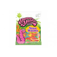 YUMY YUMY GUMMY CANDY NEON WORMS 128G