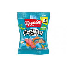 BASSETTS FIZZY FISH JELLIES 160G