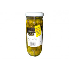 ATAYEB AL RIF GREEN OLIVES STUFFED WITH NUTS 600G