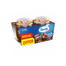 DANETTE CHOC DESSERT WITH CANDY BEAMS 82G
