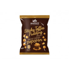 MACKIE'S GINGERBREAD POPCORN 170G MACKIE'S STICKY TOFFEE PUDDING POPCORN 155G