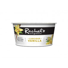 RACHEL'S ORGANIC LUSCIOUS VANILLA YOGURT 150G