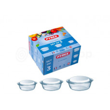 PYREX ESSENTIALS SET OF 3