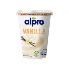 ALPRO VANILLA SOYA YOGURT  500G