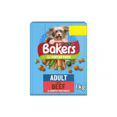 BAKERS ADULT BEEF & VEGETABLES 1.1KG