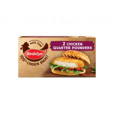 BIRDS EYE CHICKEN QUARTER POUNDERS 227G