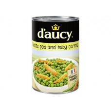 D'AUCY PETITS POIS AND CARROTS 400G