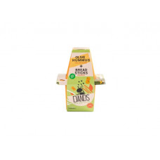 DANDS OLIVE HUMMOS WITH BREADSTICKS 100G