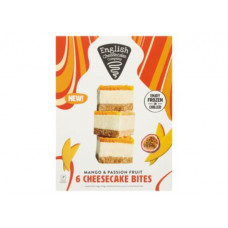 ENGLISH CHEESECAKE COMPANY 6 CHEESECAKE BITES VANILLA WITH L