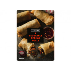 ICELAND LUXURY 4PK VEGETABLE SPRING ROLLS