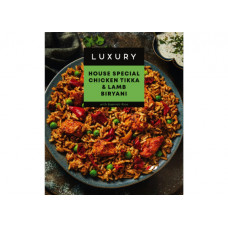 ICELAND LUXURY CHICKEN TIKKA AND LAMB BIRYANI 400G