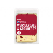 ICELAND WENSLEYDALE AND CRANBERRY 200G