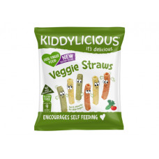 KIDDYLICIOUS VEGGIE STRAWS 12G